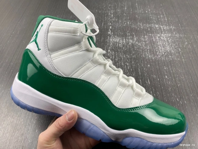 CT8012-113 11 Retro  Green Jordan 0402